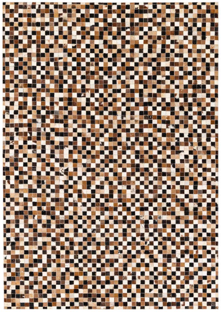 5' 3 x 7' 6 Cowhide Stocks Rug