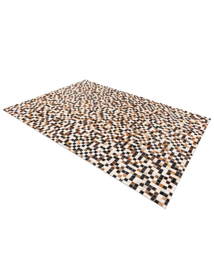 5' 5 x 7' 8 Cowhide Stocks Rug