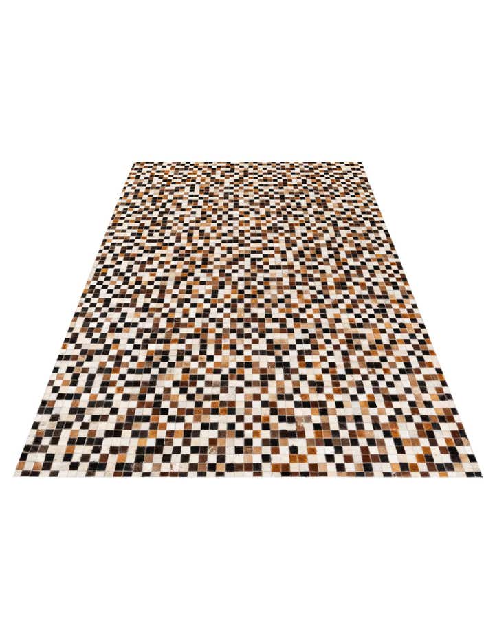 5' 5 x 7' 8 Cowhide Stocks Rug