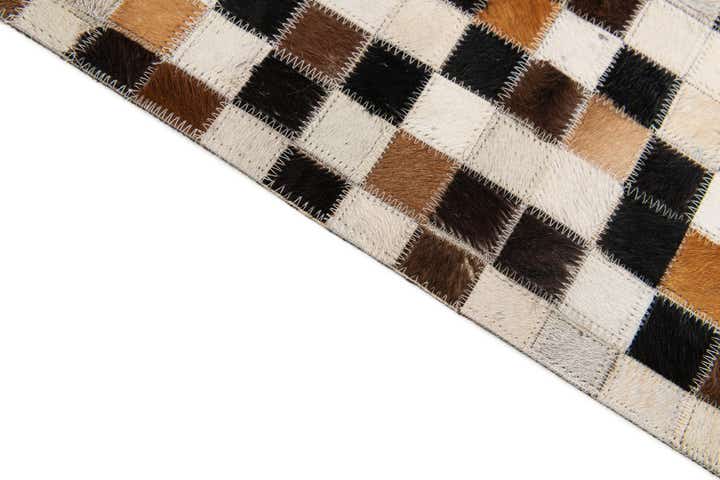 5' 5 x 7' 8 Cowhide Stocks Rug