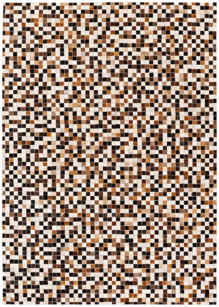 5' 5 x 7' 8 Cowhide Stocks Rug