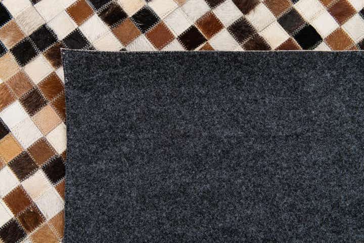 5' 6 x 7' 8 Cowhide Stocks Rug