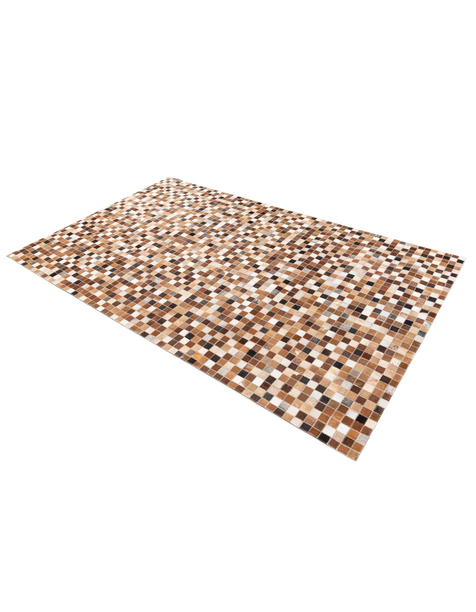 5' x 8' Cowhide Stocks Rug