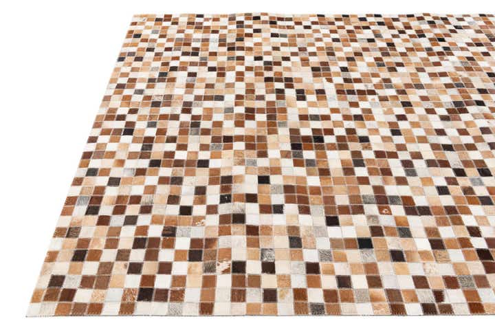 5' x 7' 10 Cowhide Stocks Rug