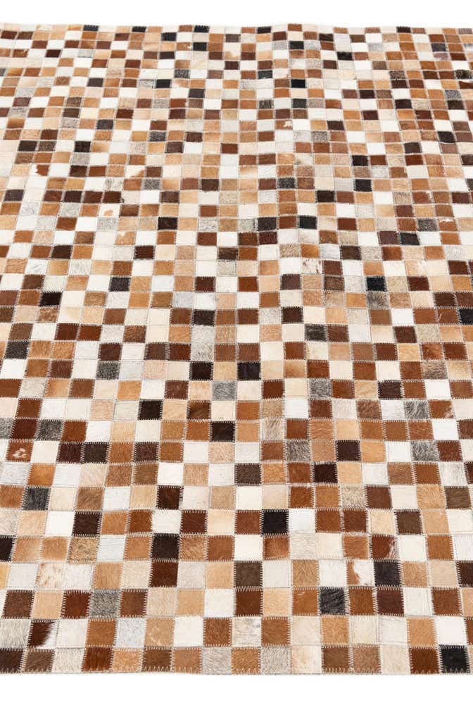 5' x 7' 10 Cowhide Stocks Rug