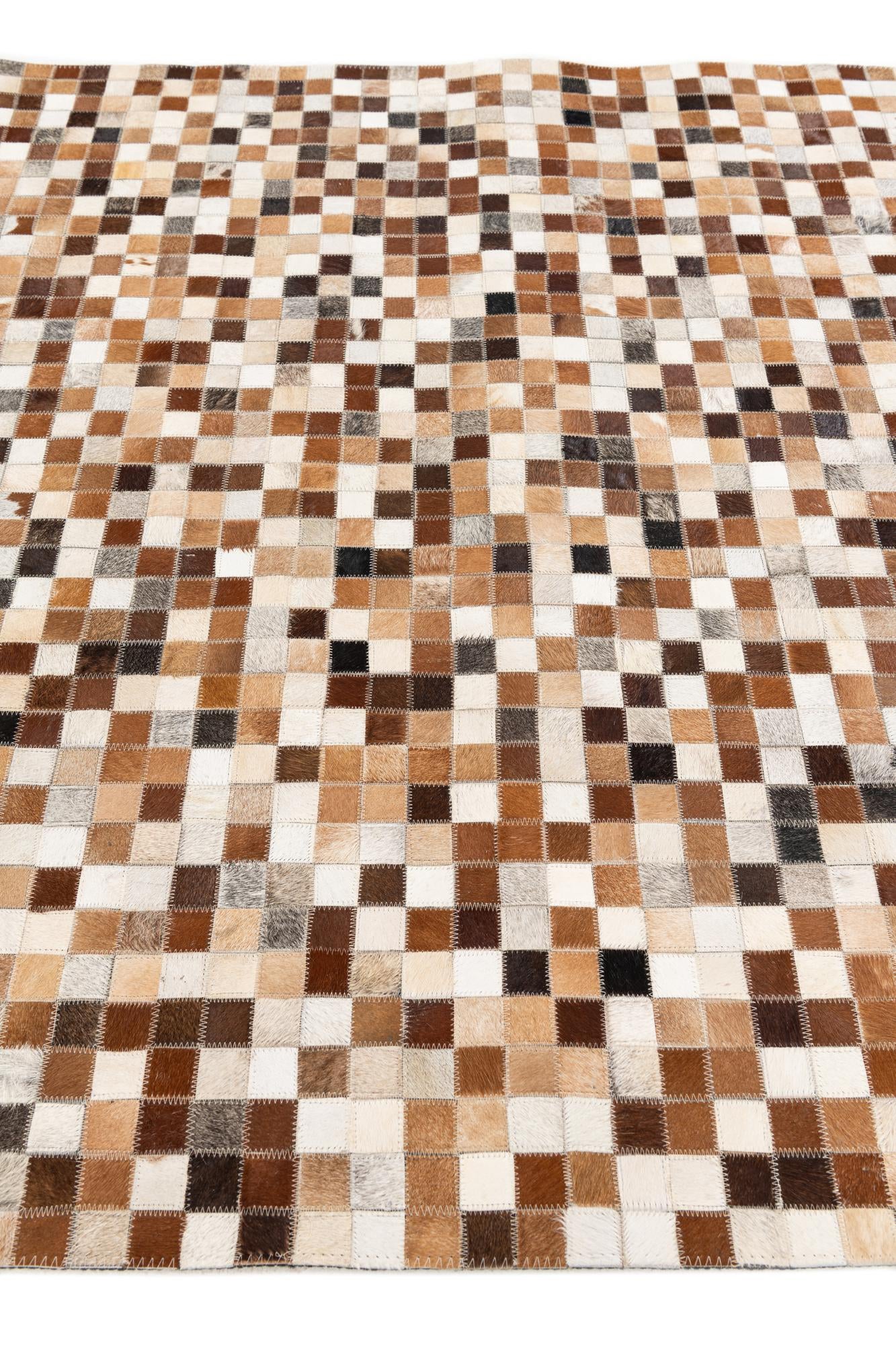 5' x 7' 11 Cowhide Stocks Rug