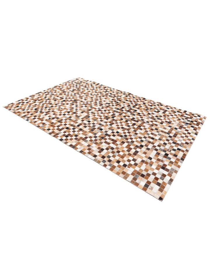 5' x 7' 11 Cowhide Stocks Rug