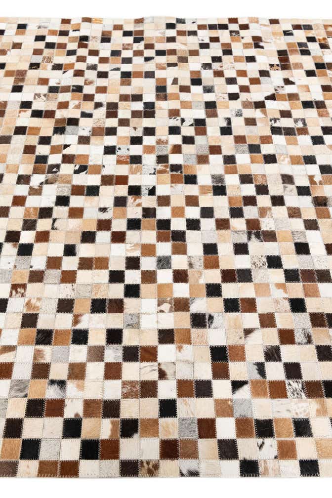 5' x 7' 10 Cowhide Stocks Rug