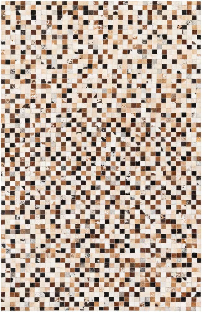 5' x 7' 10 Cowhide Stocks Rug