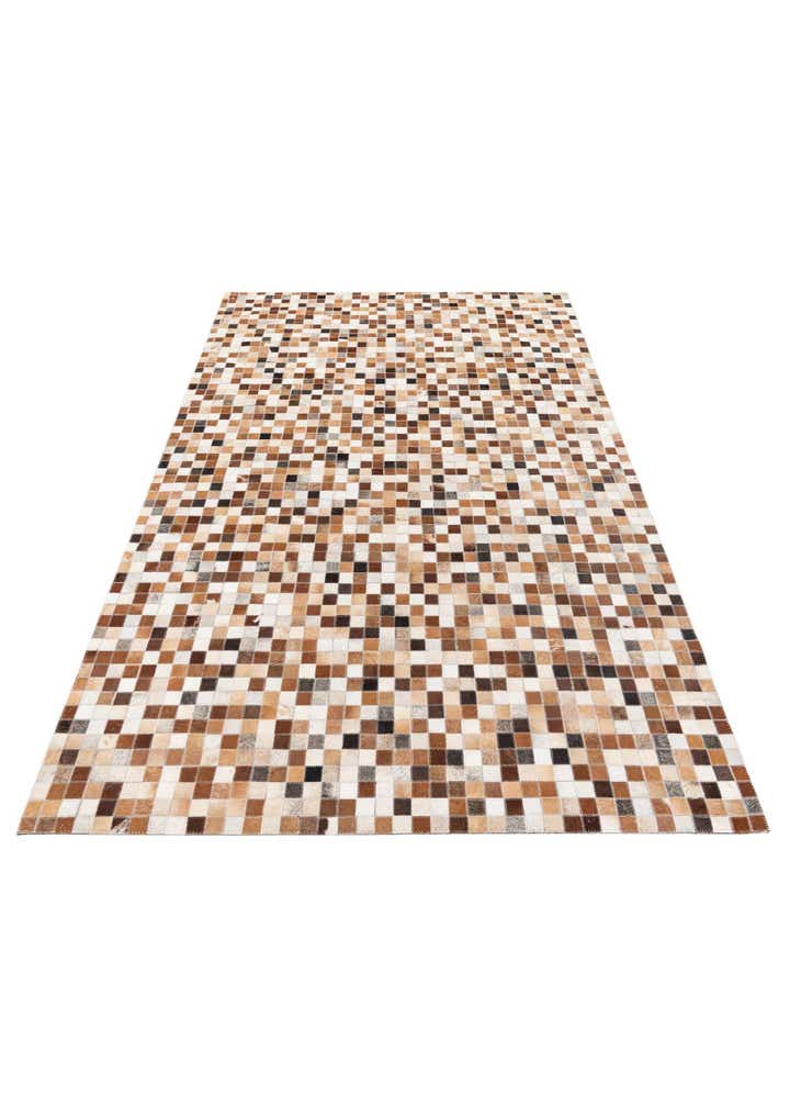 5' 1 x 7' 11 Cowhide Stocks Rug