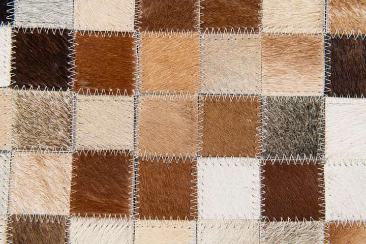 5' 1 x 7' 11 Cowhide Stocks Rug
