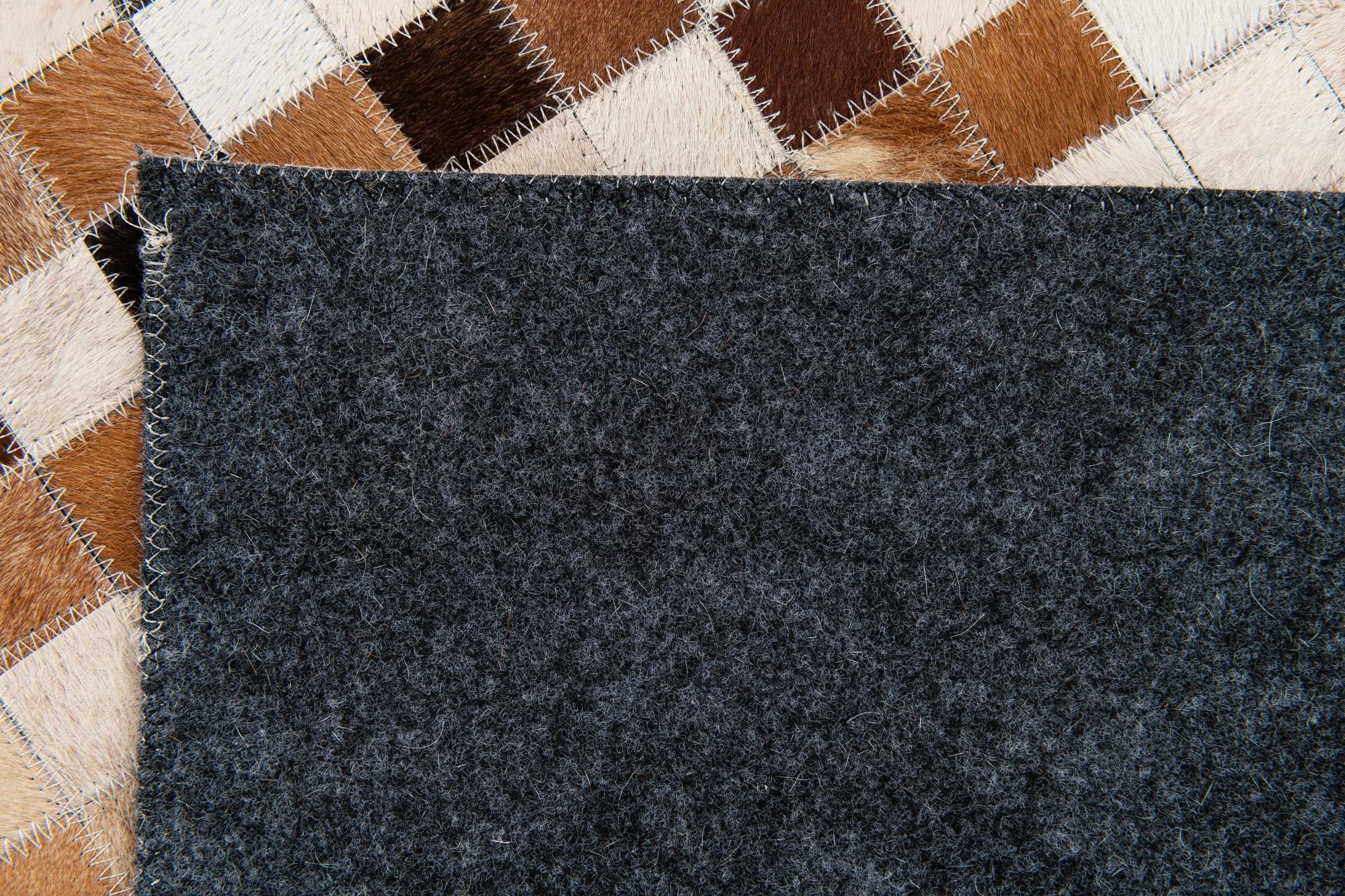 5' 1 x 7' 11 Cowhide Stocks Rug