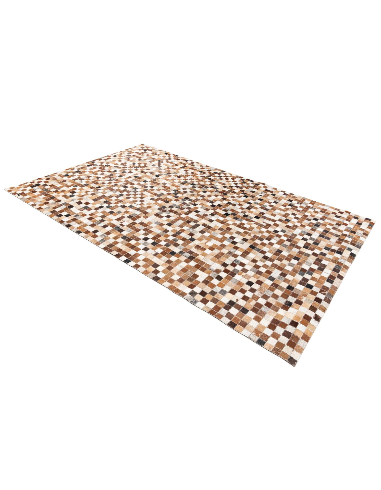 5' 1 x 7' 11 Cowhide Stocks Rug