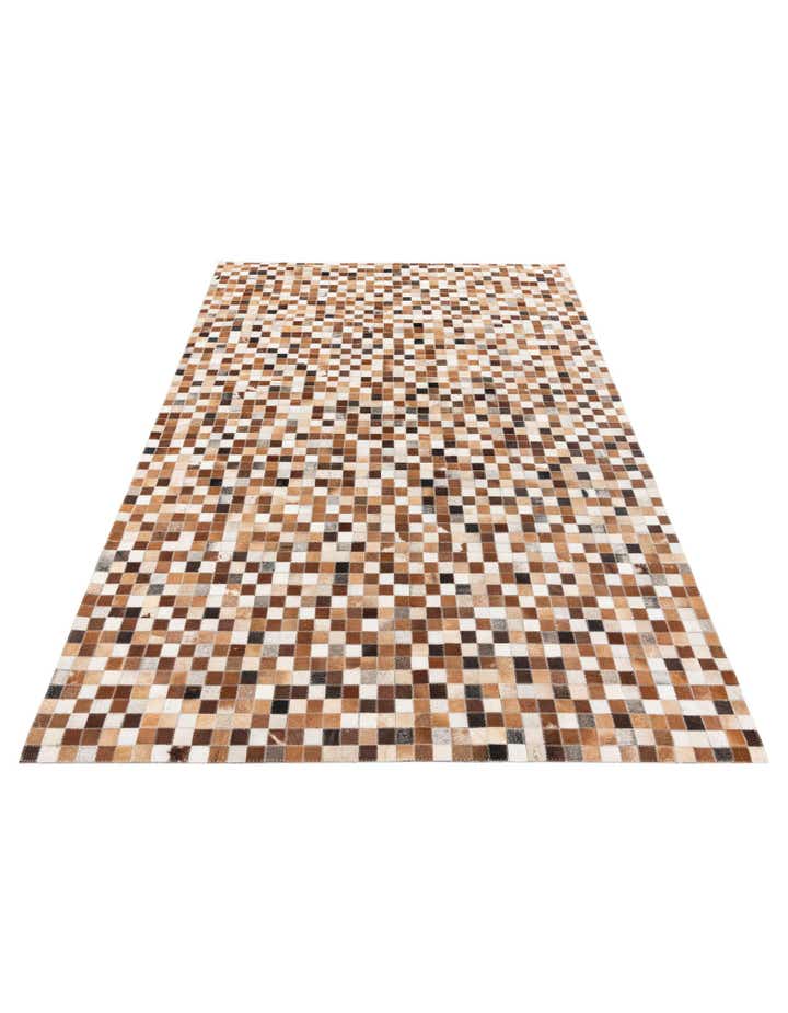 5' 1 x 7' 11 Cowhide Stocks Rug