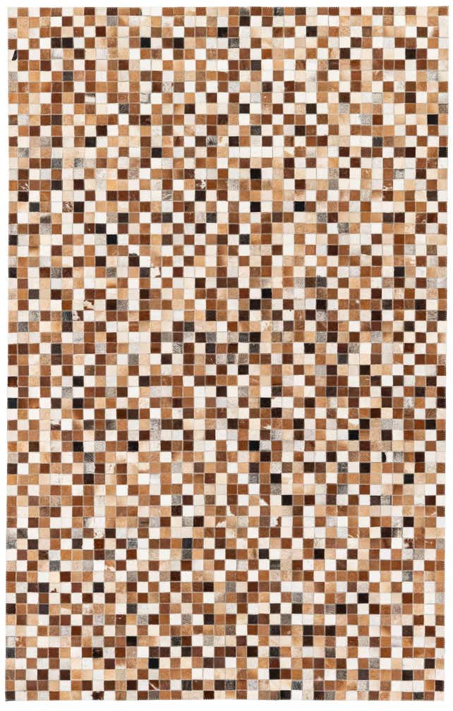 5' 1 x 7' 11 Cowhide Stocks Rug