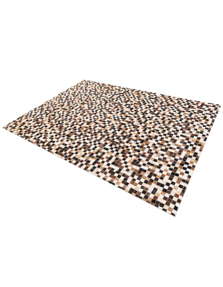5' 6 x 7' 6 Cowhide Stocks Rug