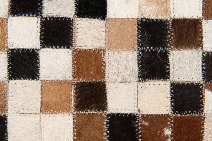 5' 6 x 7' 6 Cowhide Stocks Rug