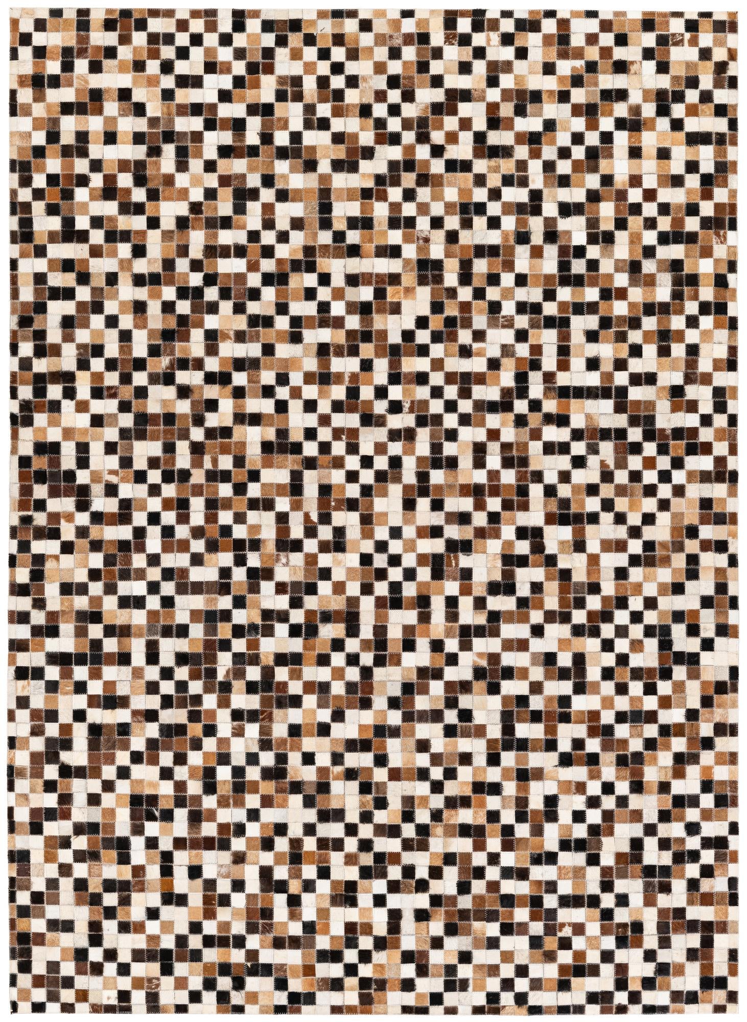 5' 6 x 7' 6 Cowhide Stocks Rug