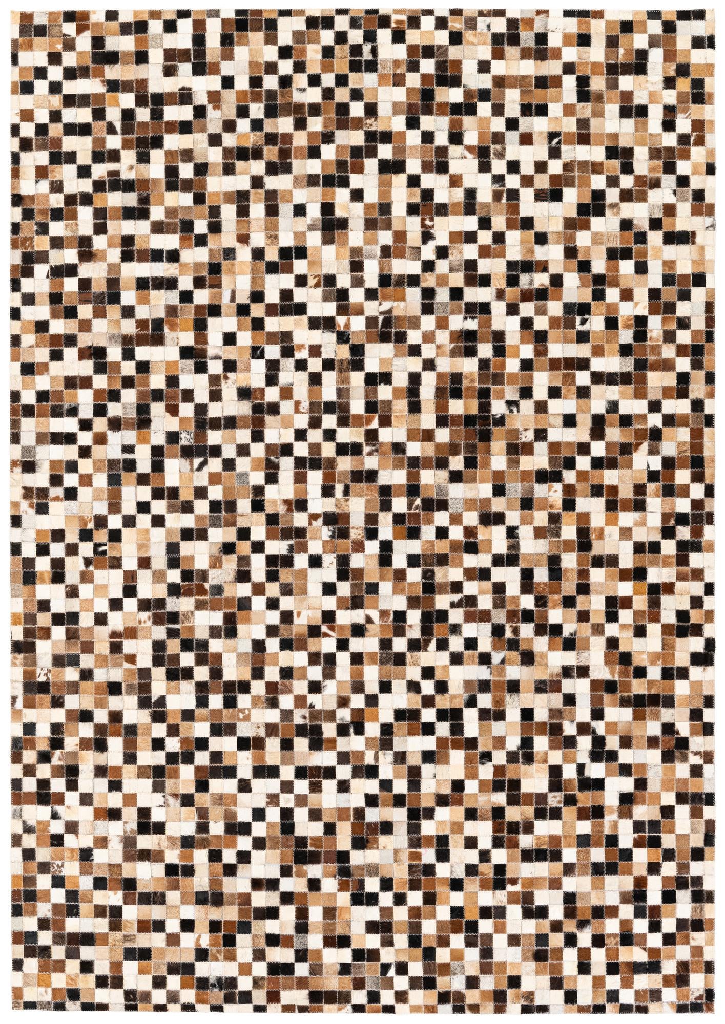 5' 5 x 7' 7 Cowhide Stocks Rug