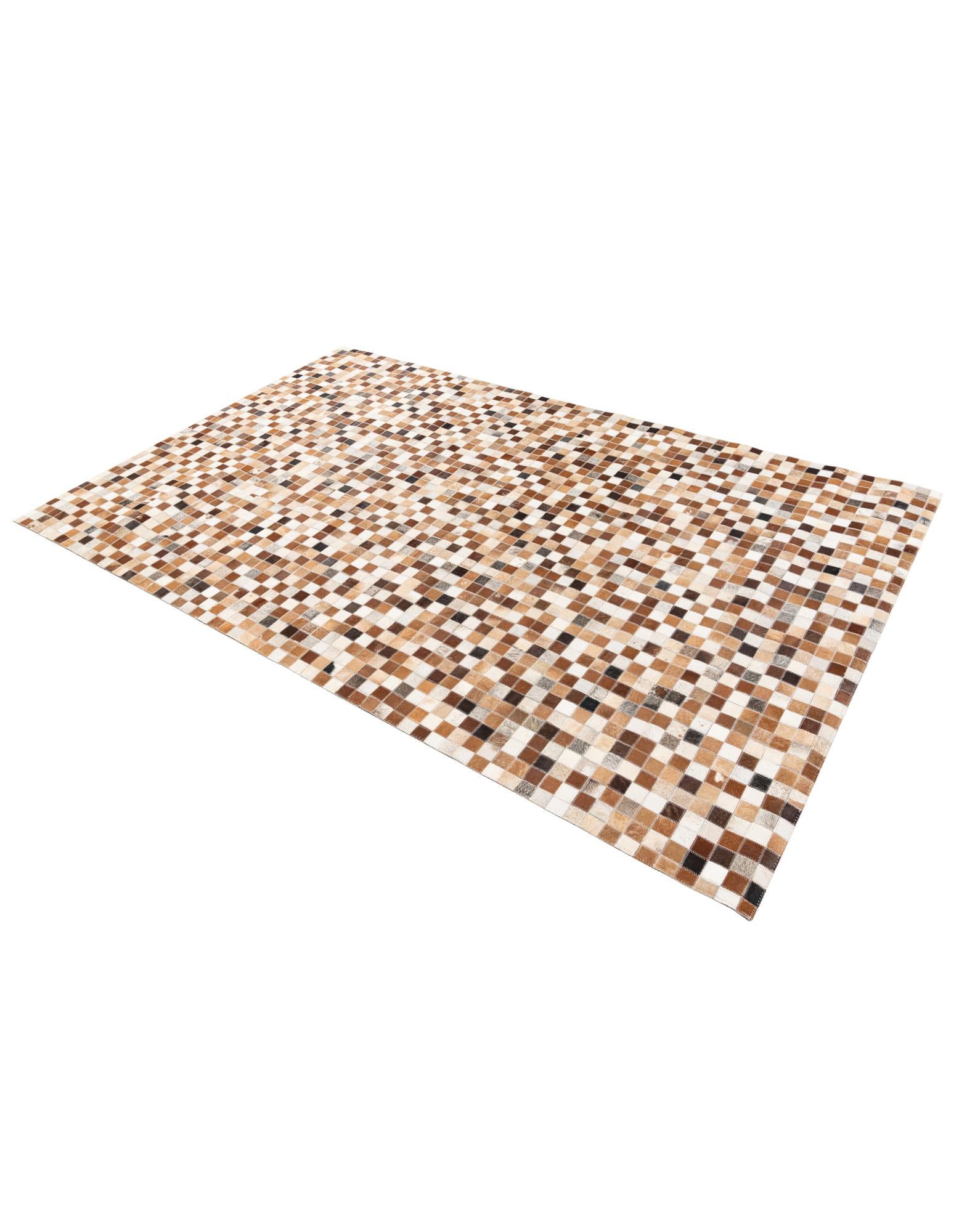 5' x 7' 10 Cowhide Stocks Rug