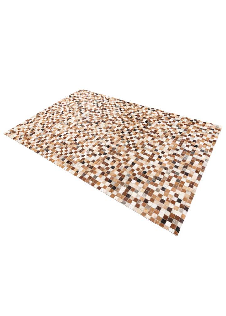 5' x 7' 10 Cowhide Stocks Rug