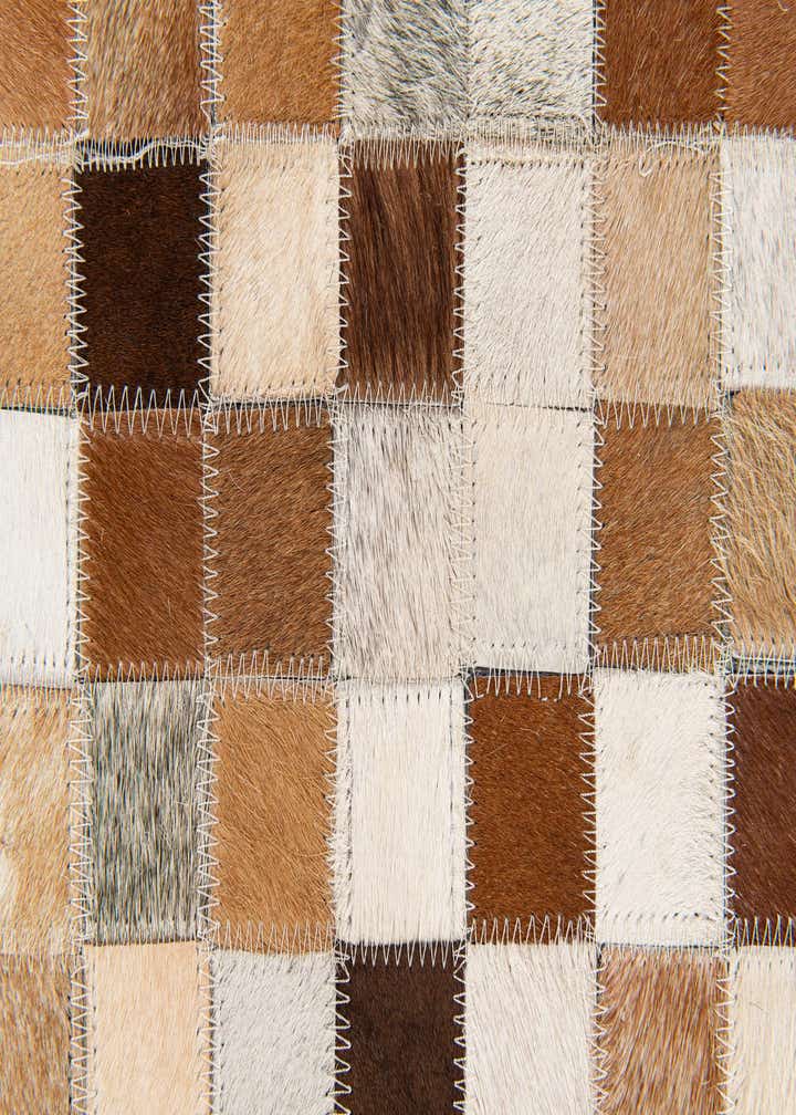 5' x 7' 10 Cowhide Stocks Rug