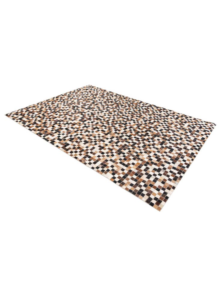 Detail image of 5' 5 x 7' 8 Cowhide Stocks Rug