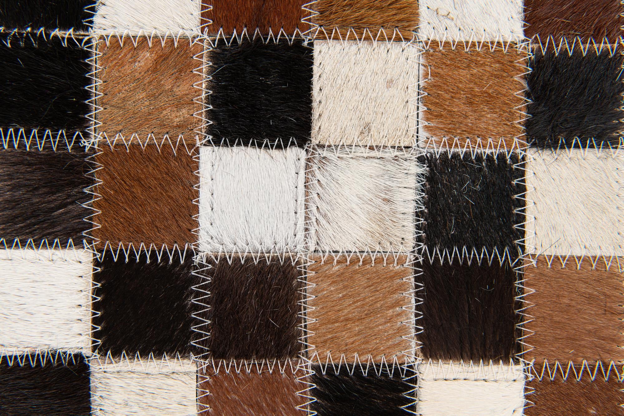 5' 5 x 7' 8 Cowhide Stocks Rug