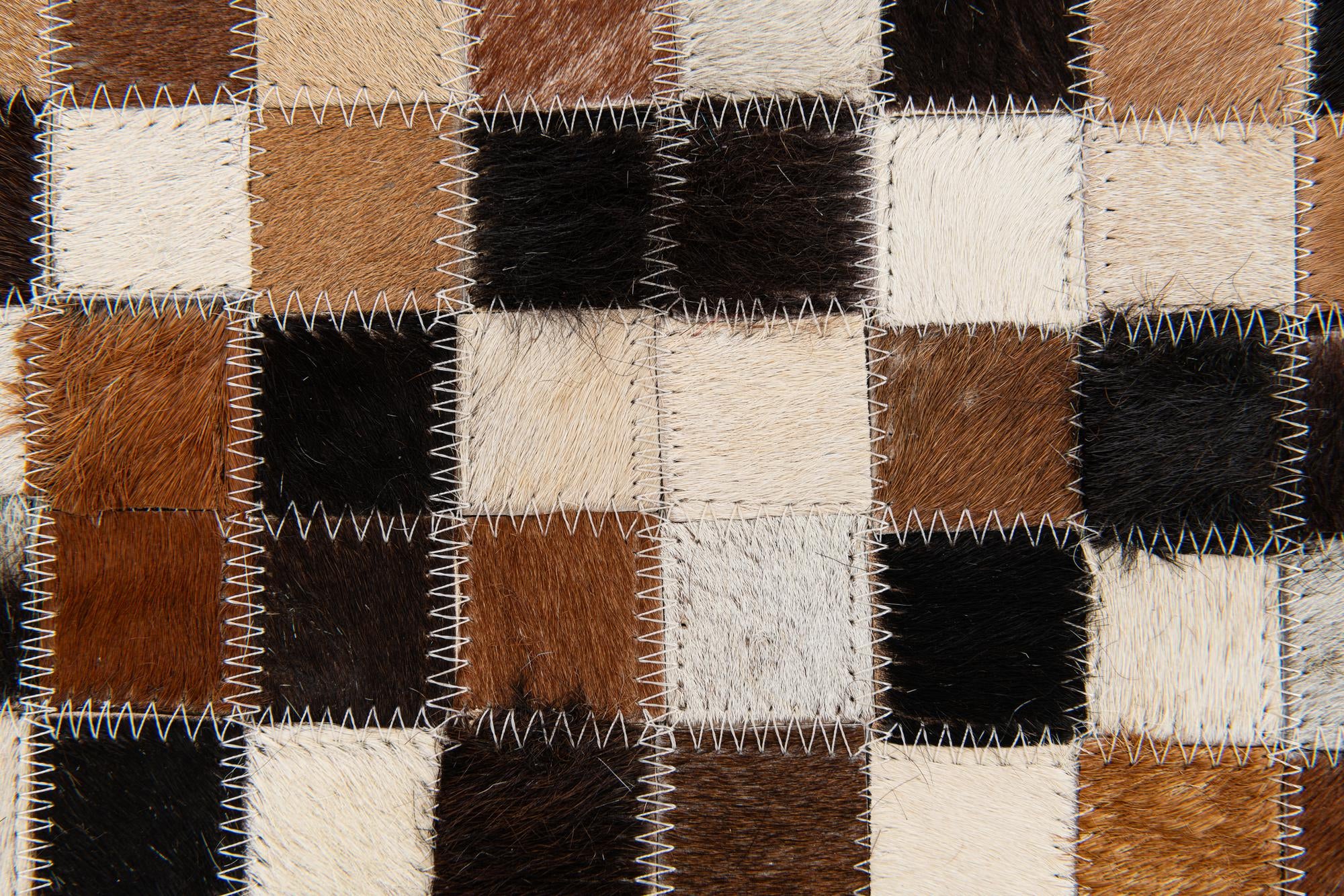 5' 5 x 7' 8 Cowhide Stocks Rug