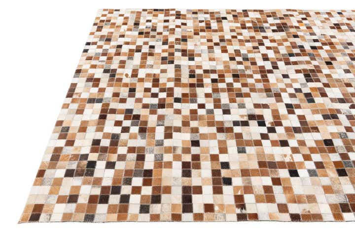 5' 2 x 7' 11 Cowhide Stocks Rug