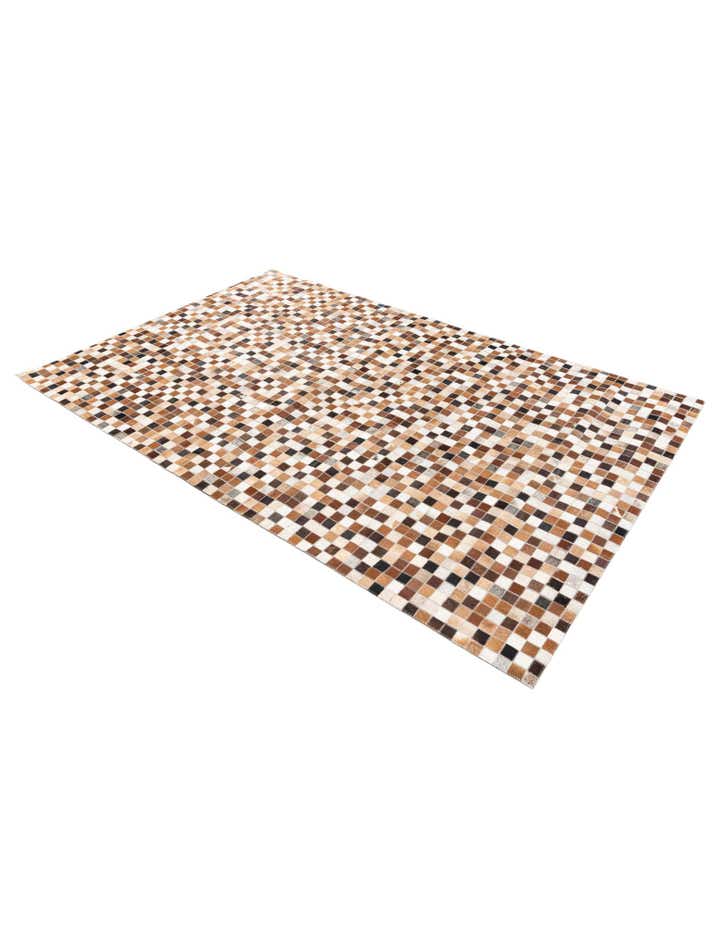 5' 1 x 7' 11 Cowhide Stocks Rug
