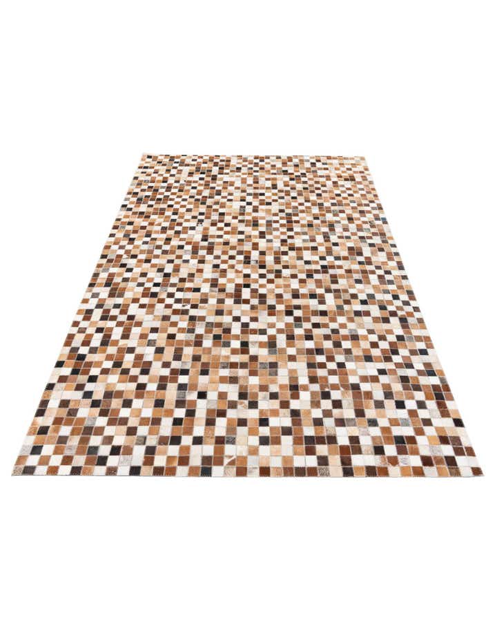 5' 1 x 7' 11 Cowhide Stocks Rug