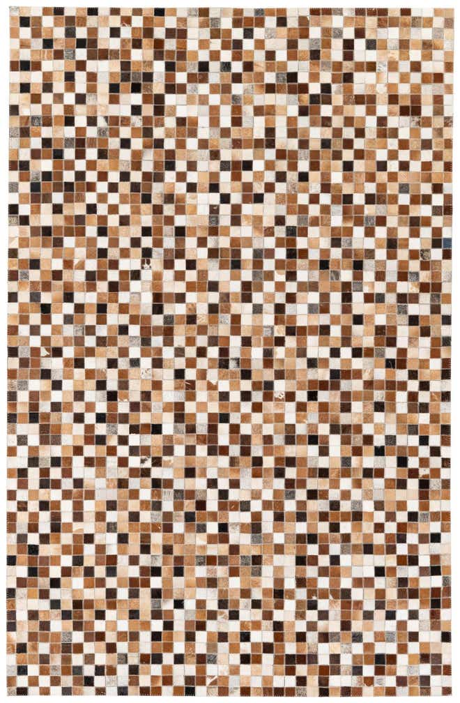 5' 1 x 7' 11 Cowhide Stocks Rug