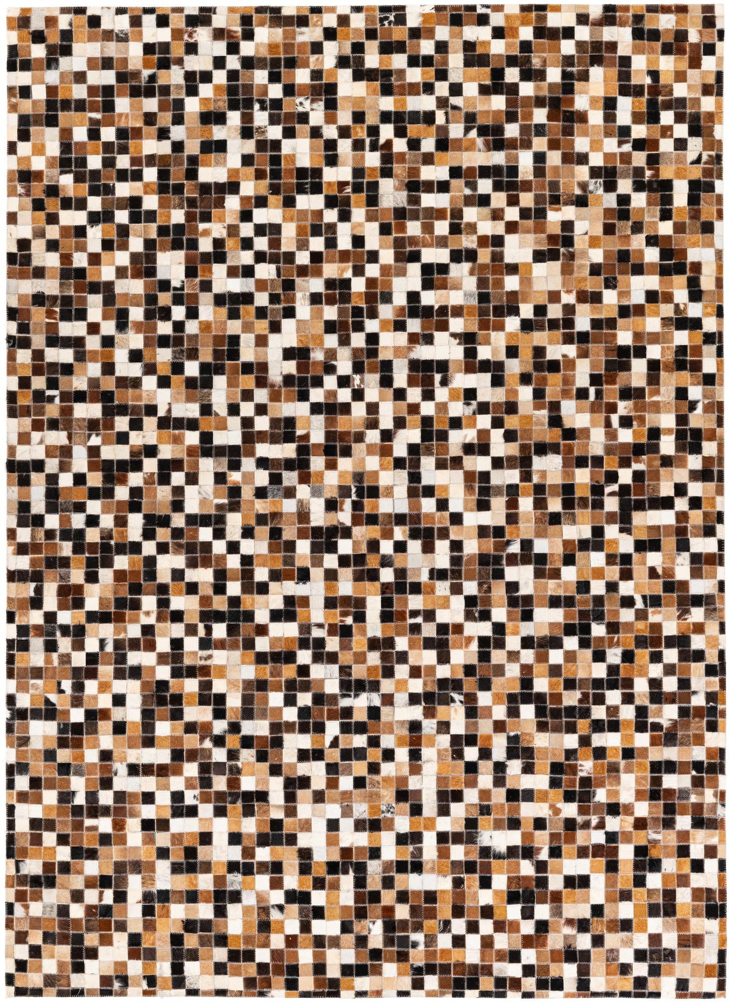 5' 6 x 7' 7 Cowhide Stocks Rug