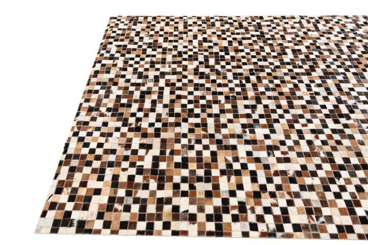 5' 3 x 7' 6 Cowhide Stocks Rug