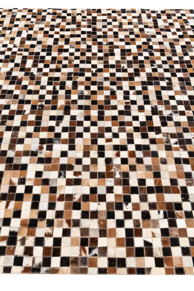 5' 3 x 7' 6 Cowhide Stocks Rug