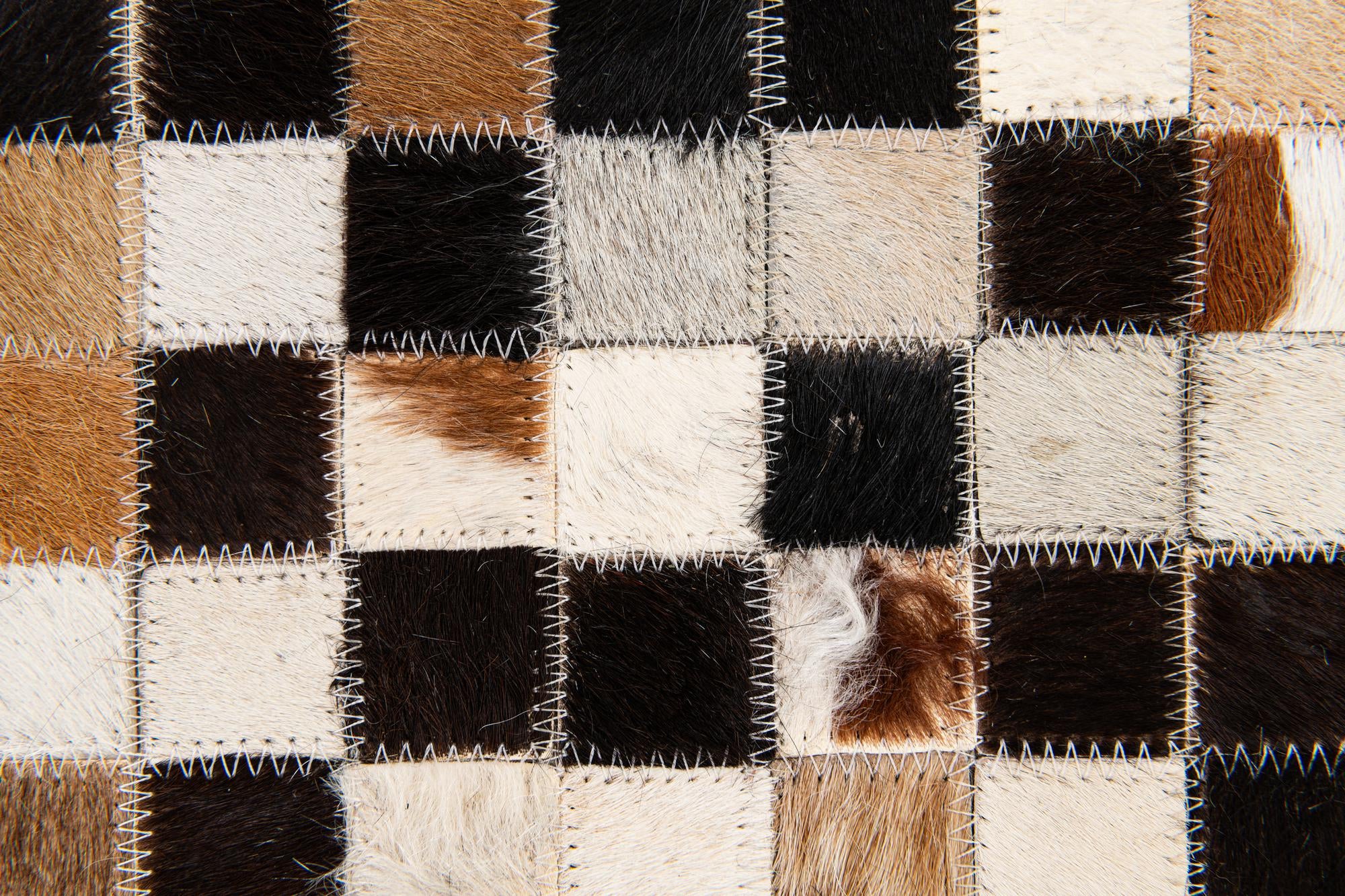 5' 3 x 7' 6 Cowhide Stocks Rug
