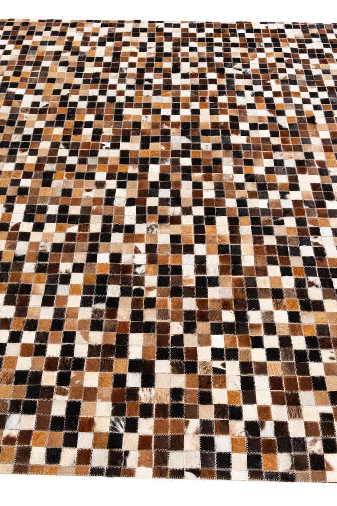 5' 6 x 7' 8 Cowhide Stocks Rug