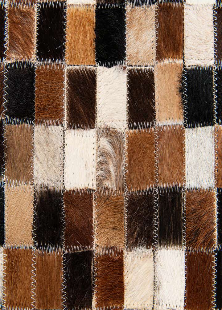 5' 6 x 7' 8 Cowhide Stocks Rug