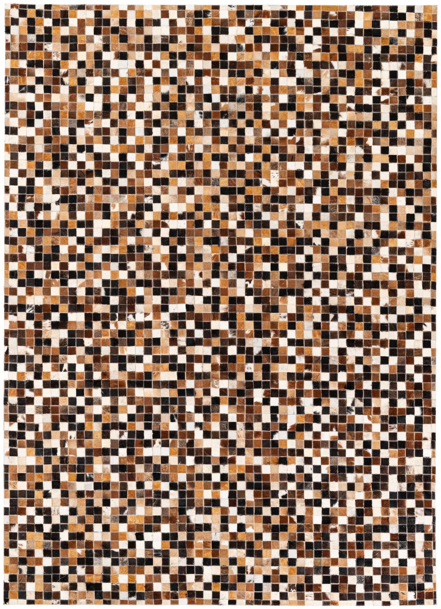 5' 6 x 7' 8 Cowhide Stocks Rug