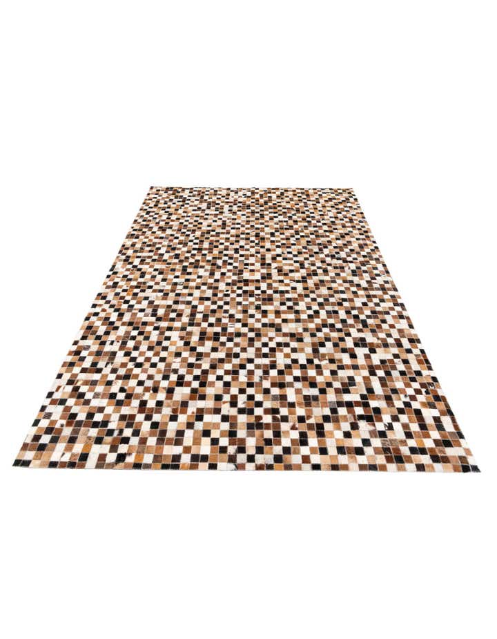 5' 4 x 7' 9 Cowhide Stocks Rug