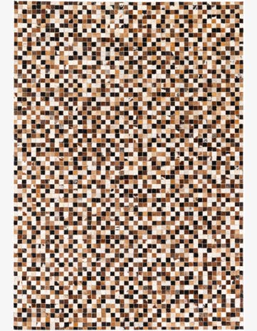 5' 4 x 7' 9 Cowhide Stocks Rug