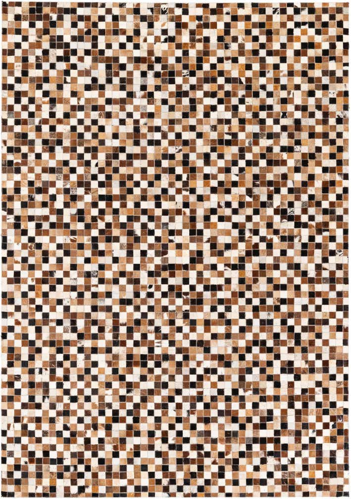 5' 4 x 7' 9 Cowhide Stocks Rug