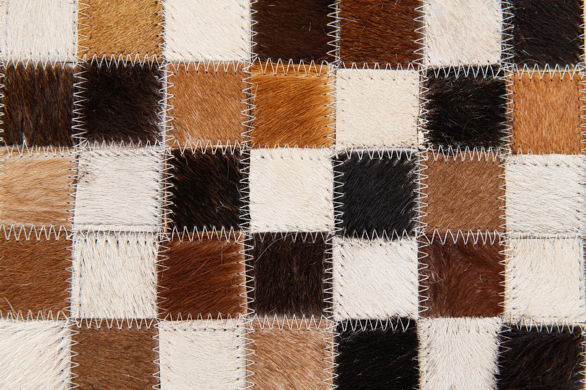5' 5 x 7' 8 Cowhide Stocks Rug