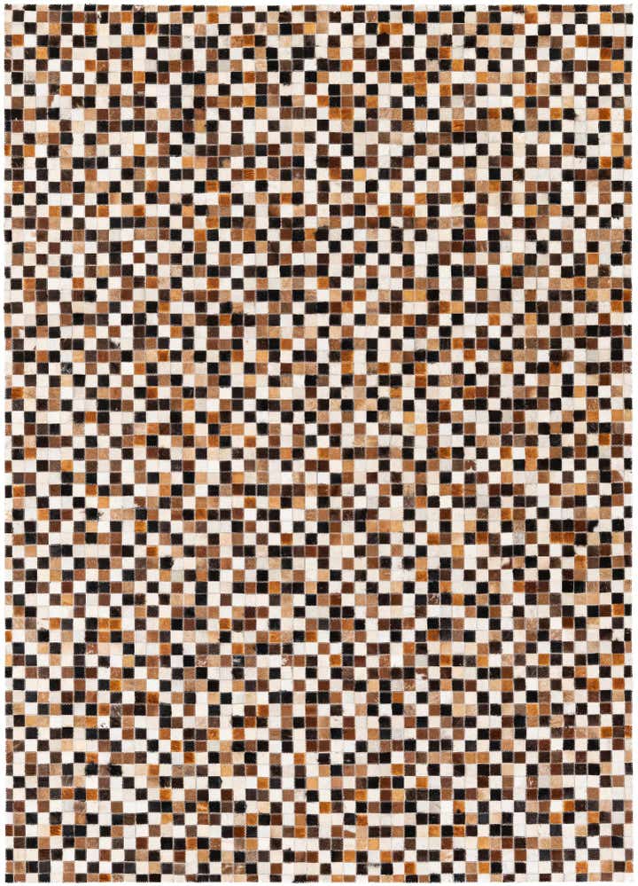 5' 5 x 7' 8 Cowhide Stocks Rug