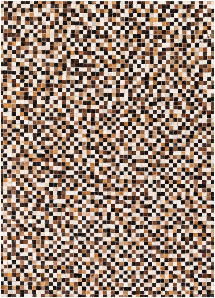 5' 6 x 7' 7 Cowhide Stocks Rug