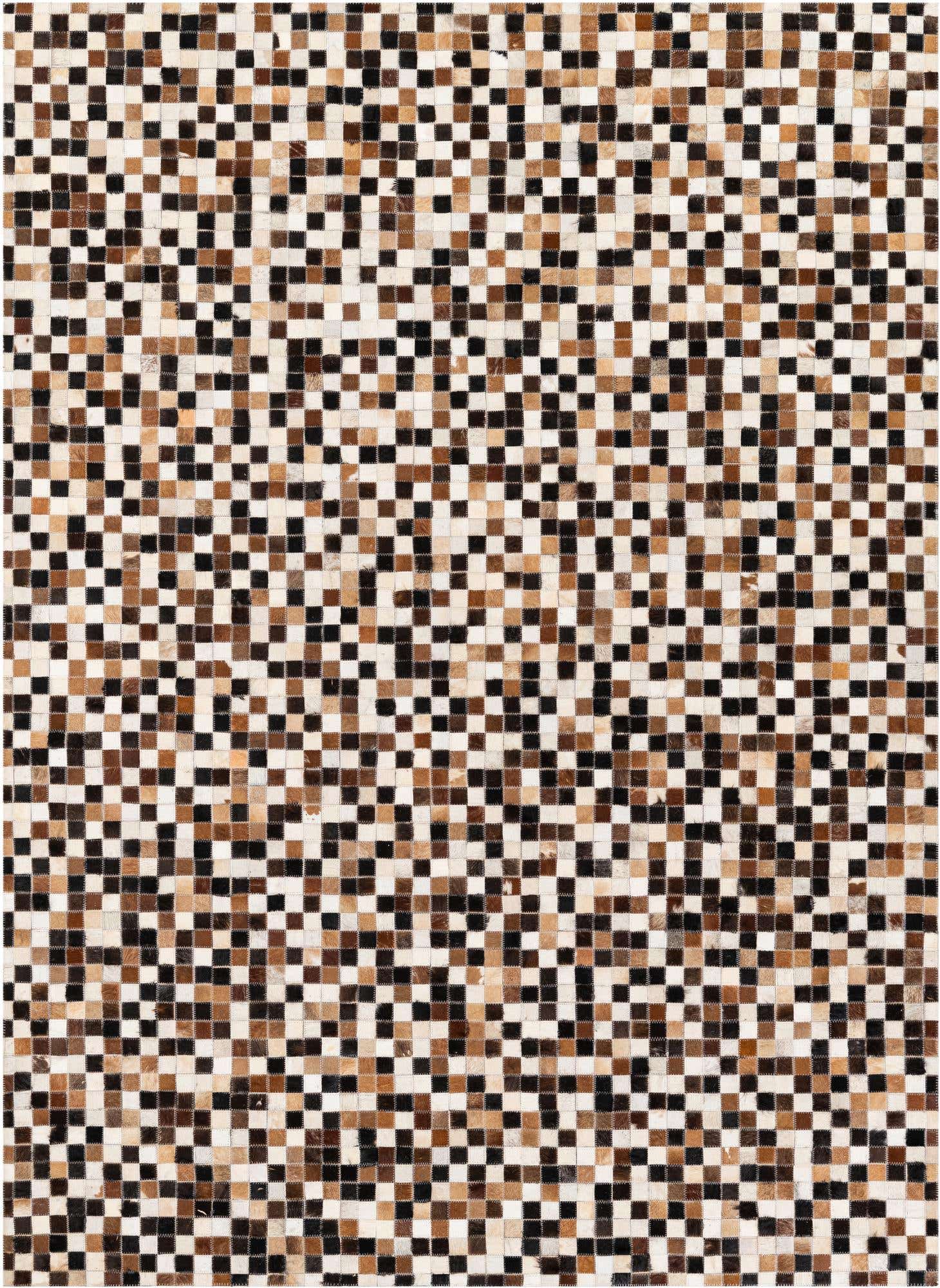 5' 6 x 7' 6 Cowhide Stocks Rug