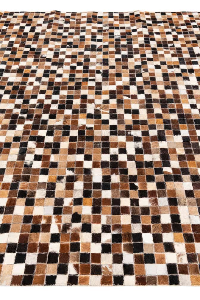 5' 6 x 7' 7 Cowhide Stocks Rug