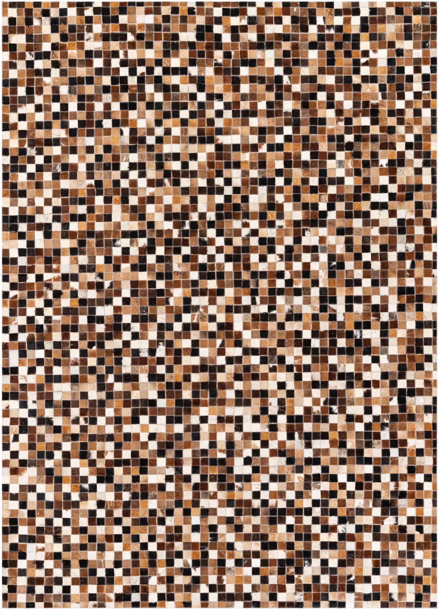 5' 6 x 7' 7 Cowhide Stocks Rug