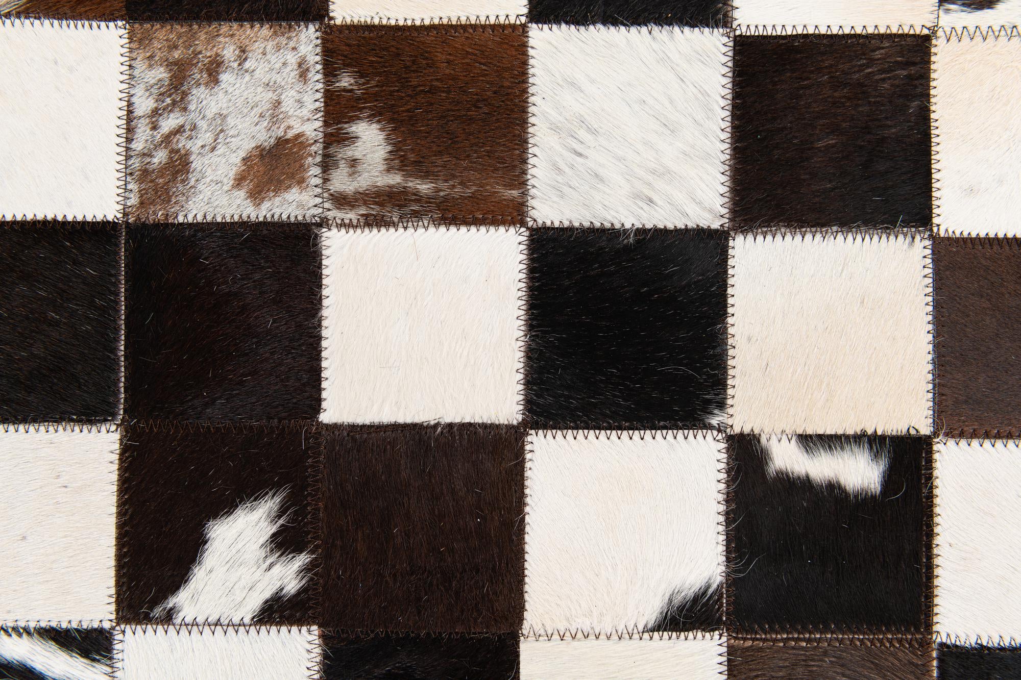 5' x 7' 11 Cowhide Stocks Rug